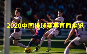 2020中国排球赛事直播全览